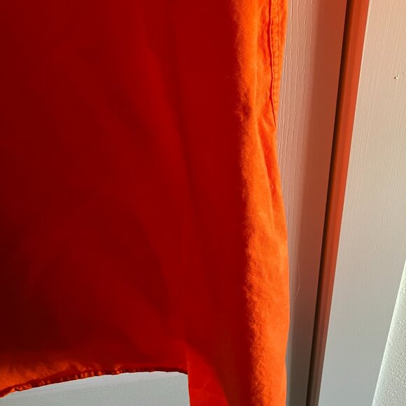 Port Authority Hooters Orange Short Sleeve Button-Up Shirt Men’s Size 3XL. - Picture 14 of 14